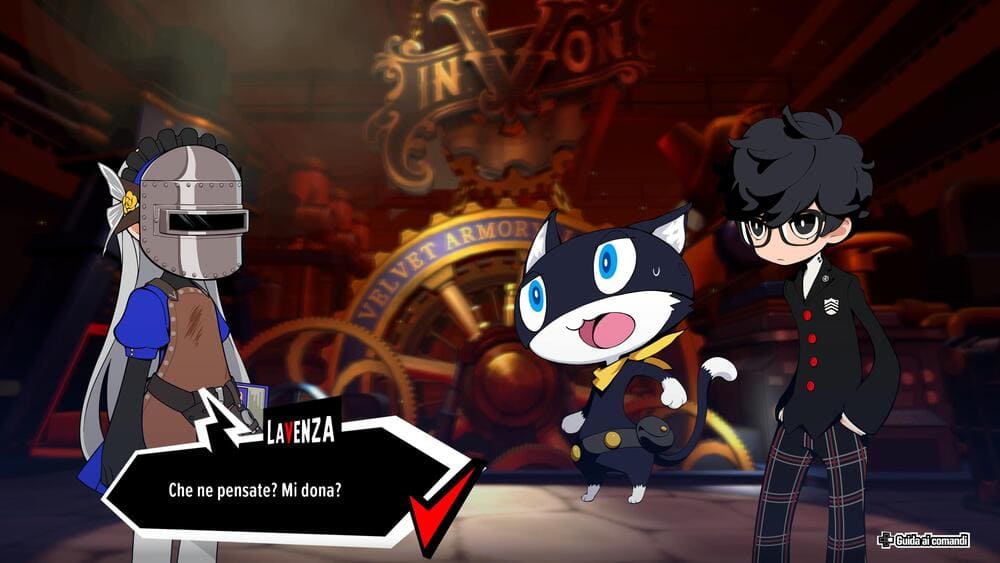 Lavenza torna ad aiutarci con una mise diversa Lavenza torna ad aiutarci con una mise diversa